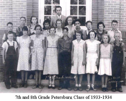 Petersburg 7th & 8th Grade 1933-1934