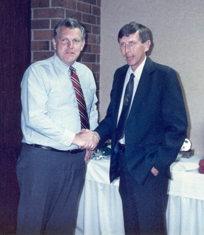 Picture of William Bennett and Jack VanArsdol