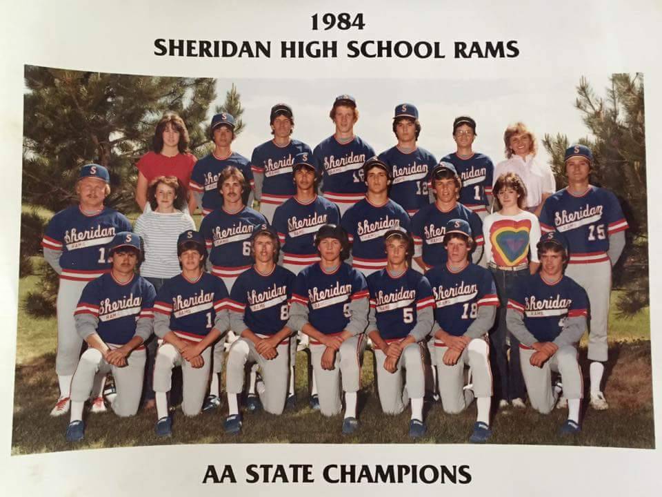 Picture of the 1984 Baseball Team